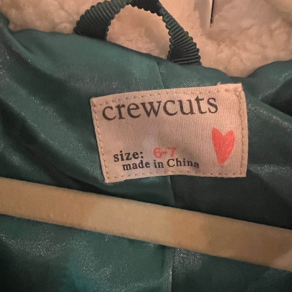 Crewcuts Green Stadium Jacket - Picture 4 of 7